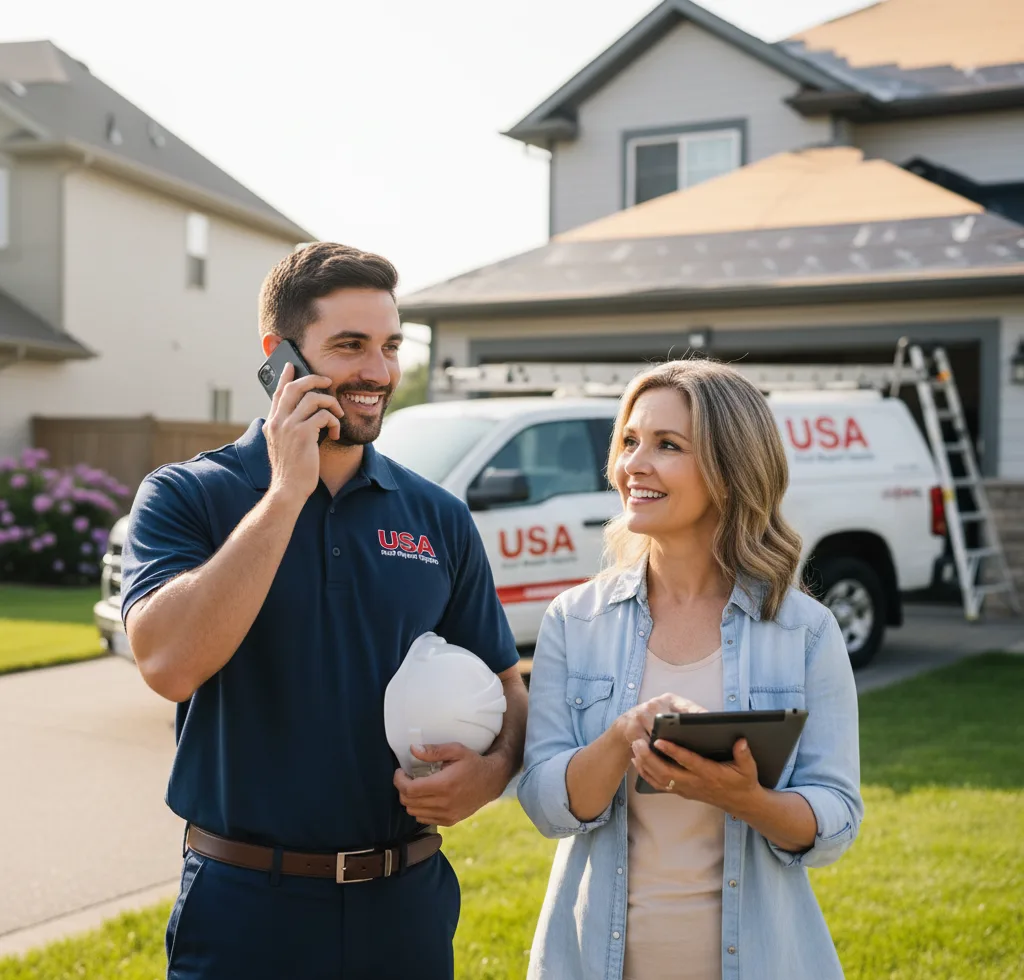 USA Roof Repair Experts customer support in Louisiana